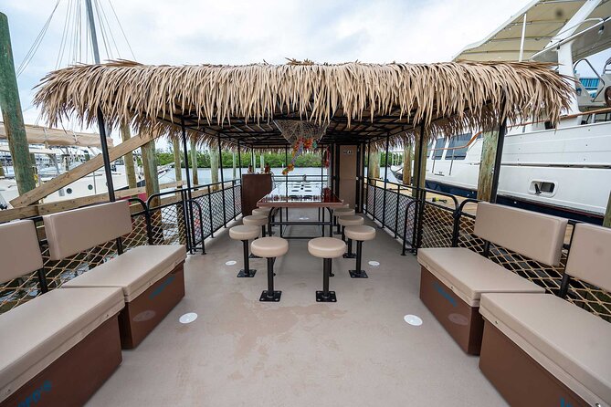 2 hour Tiki Pub Sensational Dolphin Sunset Cruise (Adults only) - What to bring and what to expect at the marina