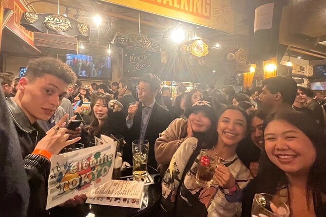3Hour Osaka Pub Crawl Bar Hopping Nightlife Guided Tour in Namba - Stop four: a DJ bar near Namba