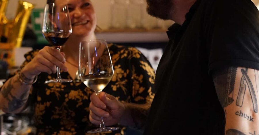 8-Tier Hungarian Wine Tasting in a Cozy Downtown Wine Bar - Three reds, including the likely stars of the evening