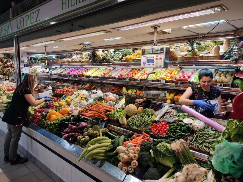 Alicante: Central Market Guided Food Tour with Tapas Bars - Timing, meeting point, and booking details