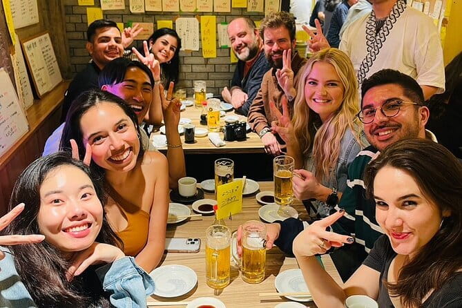All-You-Can-Drink Bar Hopping Tour in Ueno - The second 50 minutes: more drinks and a wider food spread