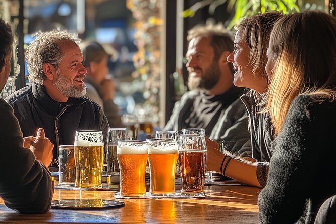 Alternative bar tour with dinner in the art district - A five-hour Prague night with a local shape