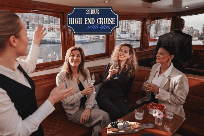 Amsterdam 2 Hour Small-Group Canal Cruise with Dutch Snacks & Bar - The Amstel and Magere Brug