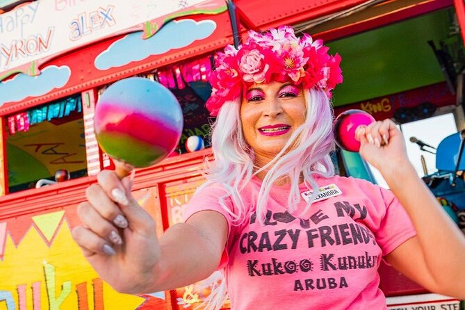 Aruba Happy Hour Party Bus Pub Crawl - Welcome shots, local prices, and the Kukoo cup