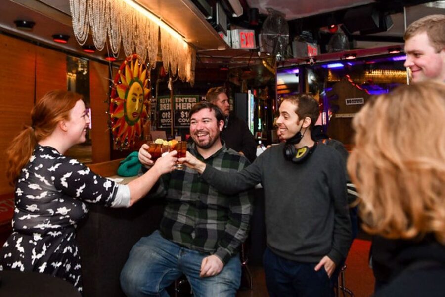 Asheville: Terrors, Boos and Booze Haunted Pub Crawl - Brahmari Brewing and the first taste of the crawl