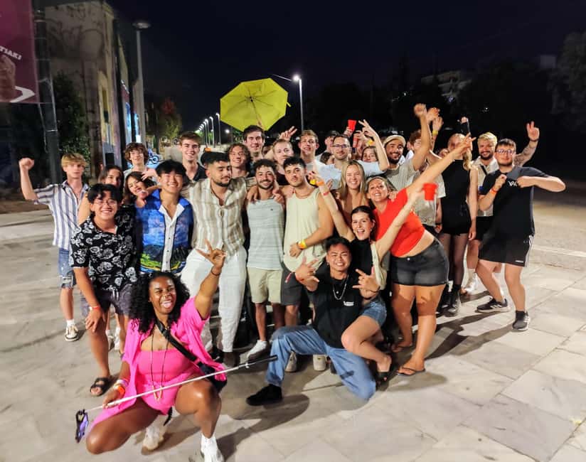 Athens Party Pub Crawl with Unlimited Drinks & Club Access - Small details that make the night easier