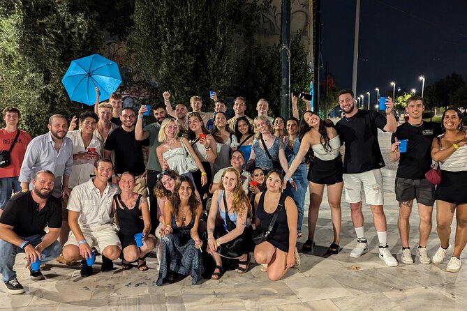 Athens Pub Crawl with 1hr Open Bar & VIP Nightclub Access - Group size can shape the whole evening
