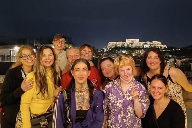 Athens: Rooftop Pub Crawl w/ Acropolis Views & Party - Stop one: an Acropolis view with a slow start
