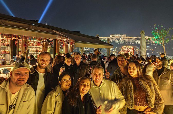 Athens: Rooftop Pub Crawl w/ Acropolis Views & Party - What the included extras are really worth