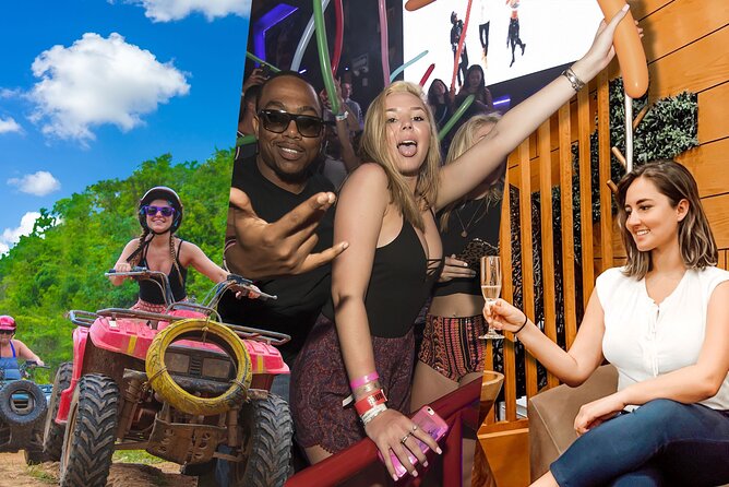 ATV Jungle Adventure, Nightclub & Airport Lounge Pass Combo - A full day that changes mood three times