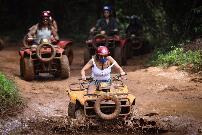ATV Jungle Adventure, Nightclub & Airport Lounge Pass Combo - Four hours at Extreme Adventure Cancun