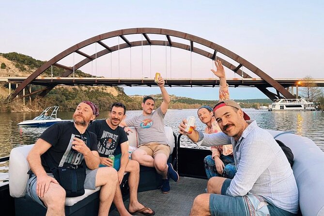 Austin Lake Travis Barge Crawl Bar Hopping Tour by Boat - Water levels can change the route