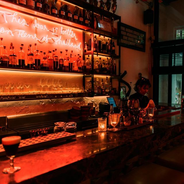 Bangkok: Guided Bar Hopping Night Tour with Private Option - Four Bangkok bars, four very different drinking styles