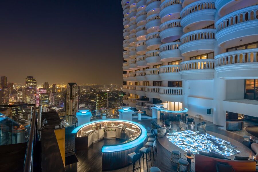 Bangkok: Lebua Rooftop Bar Reservation & Round-Trip Transfer - Photography, views, and the famous film connection