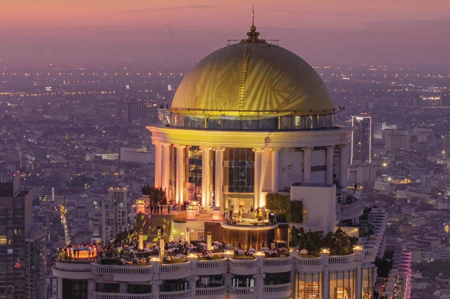 Bangkok: Lebua Sky Bar & China Town Street Food by Tuk Tuk - Starting at 6:00 PM in a private tuk tuk