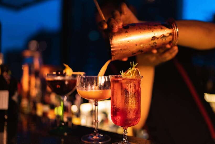 Bangkok: The Speakeasy Rooftop Bar At Hotel Muse - What the food and drink package brings