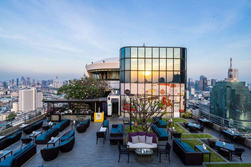 Bangkok: ThreeSixty Rooftop Bar at Millennium Hilton - A river view that earns its place in your evening