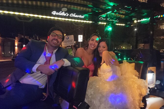 Bar Crawl on a Rollin Disco Ball Golf Cart in Charlotte - Small Bar South End and Brigid’s Irish Pub