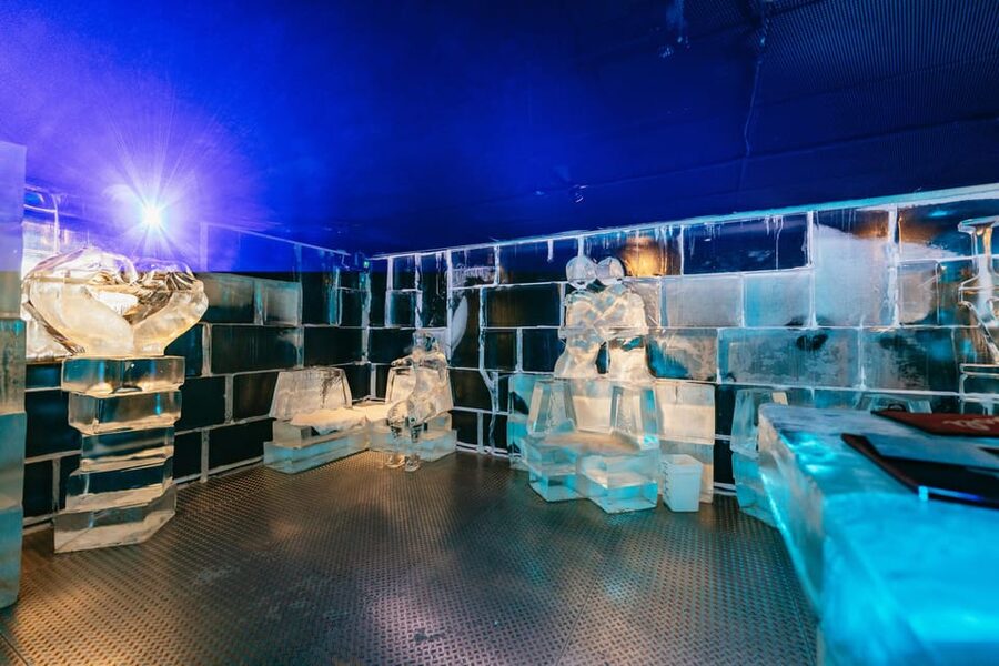 Barcelona: Icebar experience, located at the beach !! - Drinks, snacks, and the terrace