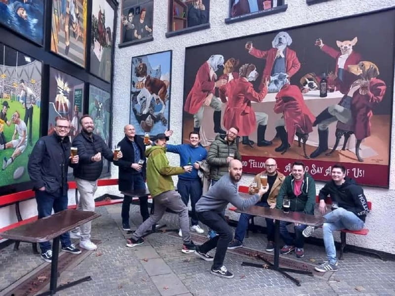 Belfast: Pub Crawl and Bar Walking Tour with Two Drinks - Short city walks between the bars