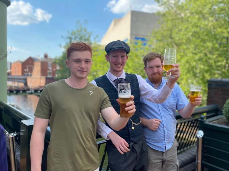 Birmingham Slogging Gang Evening Walking Tour with Pub Stops - Four pubs, gin bars, and cocktail stops