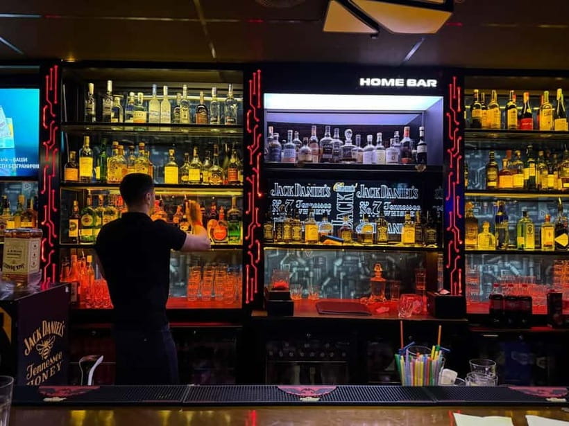 Bishkek Nightlife:How Metropolis Lives(Taste Crafted Drinks) - Starting beneath the Kyrgyz flag