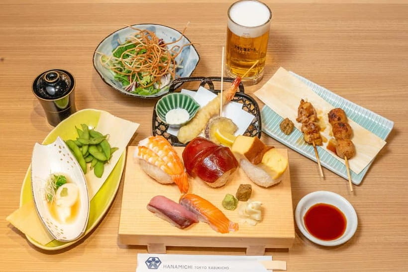 Bon Dance IZAKAYA in Shinjuku, Tokyo - Food, drinks, and the value of 11,000 yen