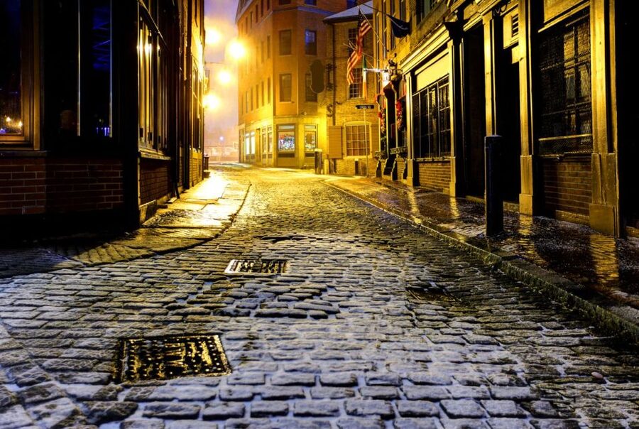 Boston: Haunted Pub Crawl of Historic Pubs and Taverns - Starting at the Samuel Adams statue near Faneuil Hall