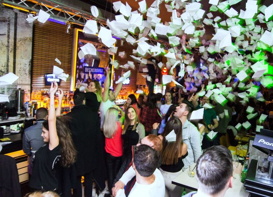 Bucharest: Weekend Pub Crawl - Entry benefits and the real value of $26