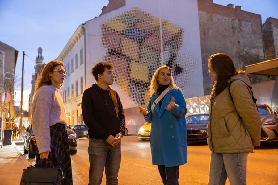 Budapest: Ruin Bars, Street Art, and Jewish Quarter Tour - Meeting at the Budapest Eye