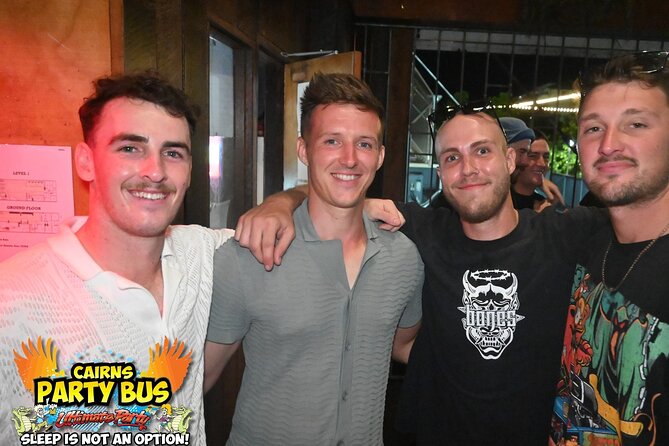 Cairns Party Bus Pub Crawl Night Out Experience - Meeting at The Pier Bar