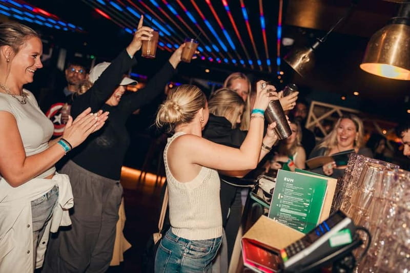 Cardiff: Guided Bar Crawl with Shots and Nightclub Entry - The first shot and the social warm-up