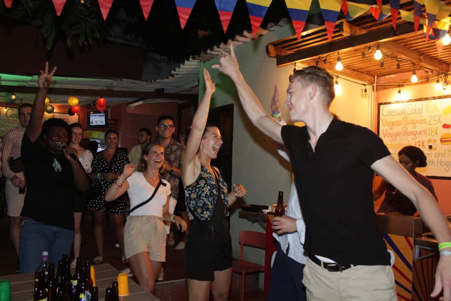 Cartagena: Pub Crawl with Dancing Lessons and Free Shots - Monday follows a club-heavy route