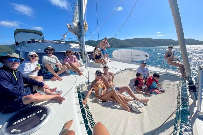Catamaran Sail to Jost Van Dyke (Soggy Dollar Bar) - Great Harbor and Foxy’s Bar