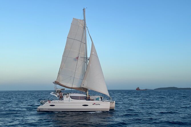 Catamaran Sail to Jost Van Dyke (Soggy Dollar Bar) - Who will enjoy this day most