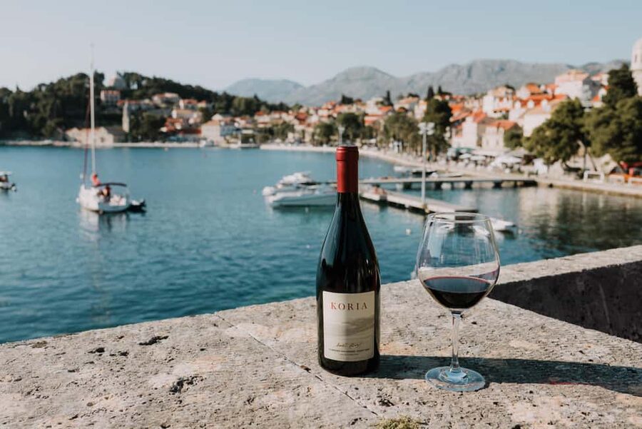 Cavtat Wine Experience: Tasting at Wine Bar Banac - Kutjevo and Bric: two names, four glasses