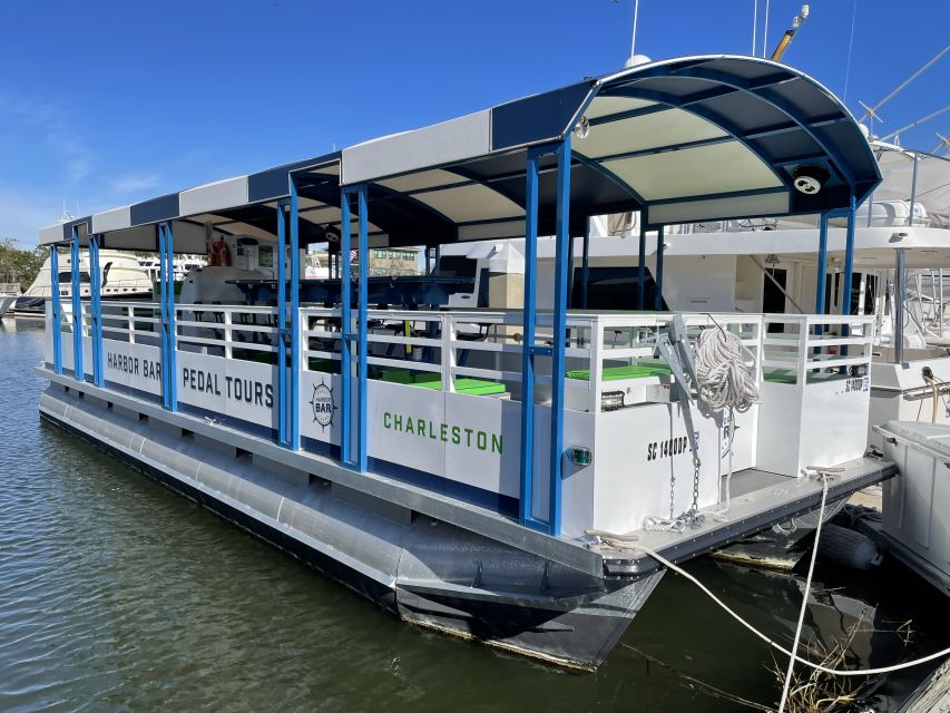 Charleston: Harbor Bar Pedal Boat Party Cruise - Quick points to know