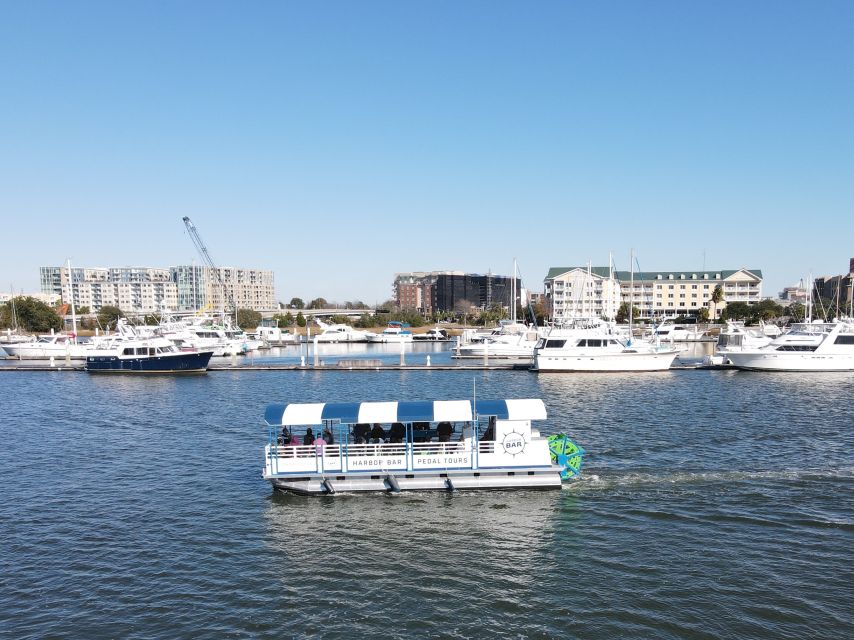 Charleston: Harbor Bar Pedal Boat Party Cruise - Bringing drinks, snacks, and ice