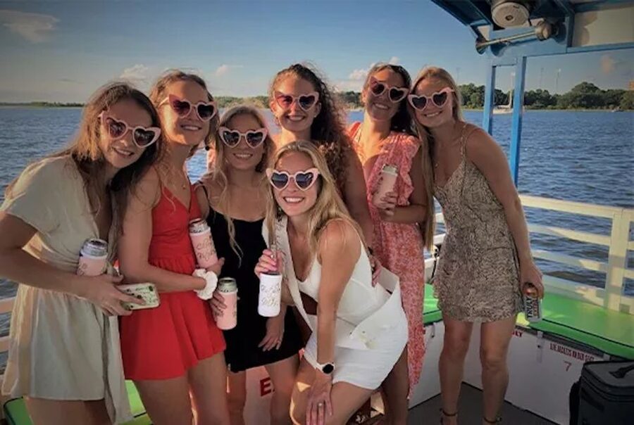 Charleston: Harbor Bar Pedal Boat Party Cruise - Music and the party atmosphere