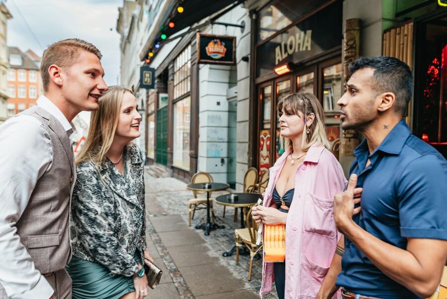 Copenhagen: Guided Party Pub Crawl with 4 Shots and 1 Drink - Live music, games, karaoke, and changing moods