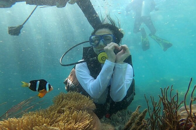 Coral Reef Snorkeling and Floating Bar Party from Nha Trang - The floating bar, slide, and live music
