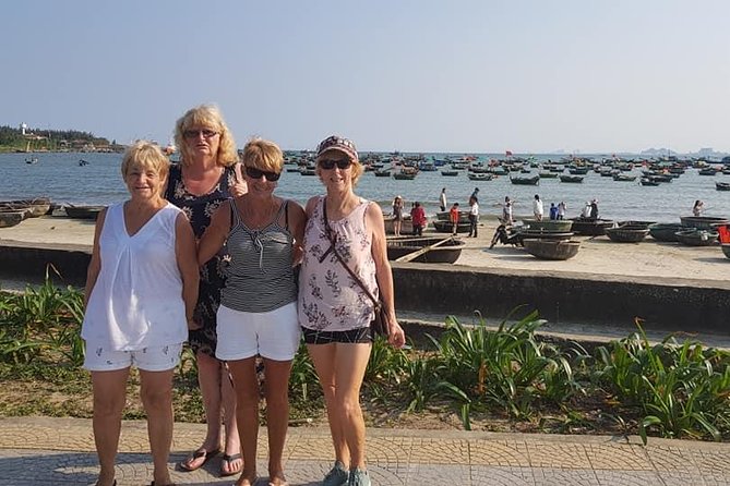 DA NANG NIGHT LIFE Tour with MARBLE MOUNTAIN & LADY BUDDHA STATUE, DRAGON BRIDGE - Lady Buddha and the open sea at Linh Ung Pagoda