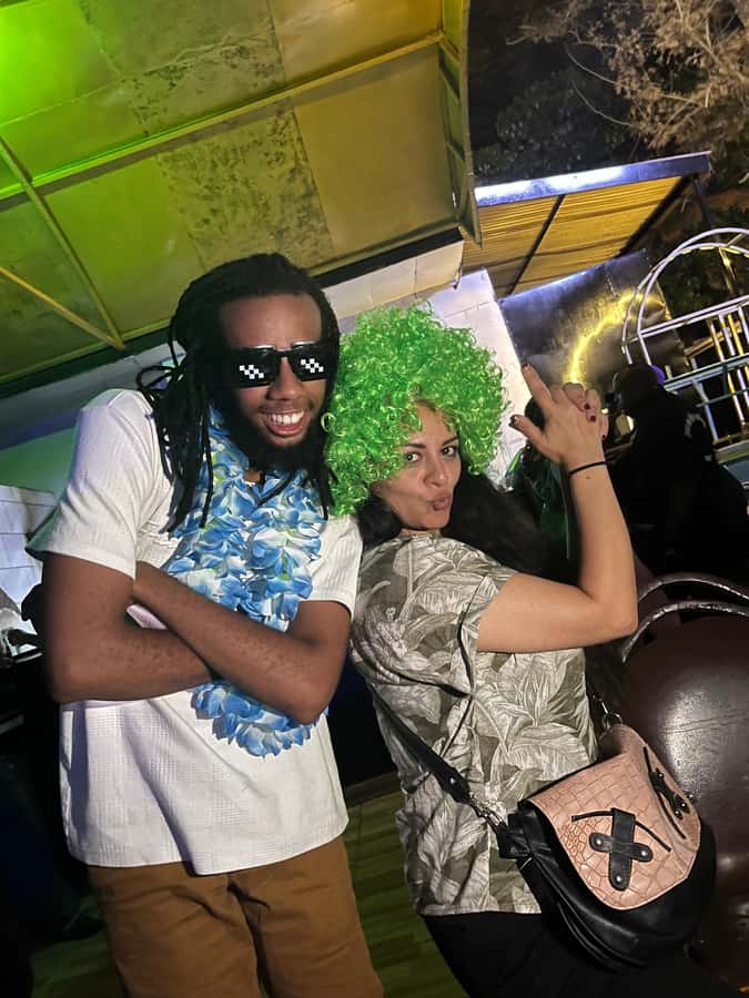 Discover Kigali's Nightlife with Aline - Starting the night at Tania’s in Gishushu