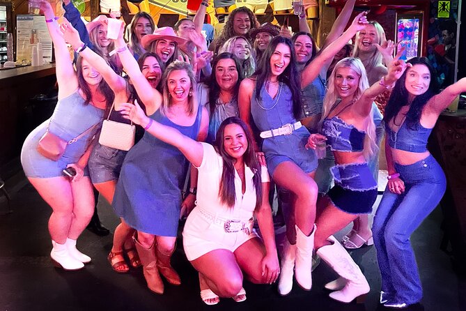 Downtown Austin VIP Bar & Club Crawl - 8 pm at Coyote Ugly: a loud start with a built-in group