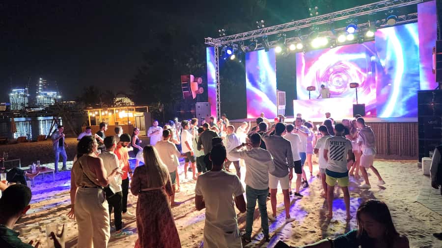 Dubai: Pub Crawl Nightlife Tour - The party bus is part of the attraction