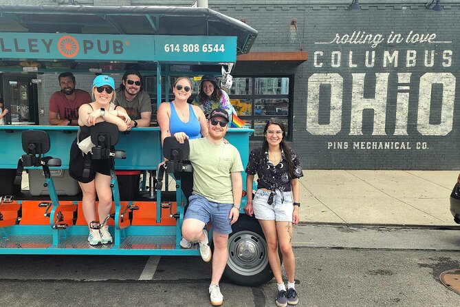 Explore Columbus on The Trolley Pub - A two-hour way to see Columbus from the street
