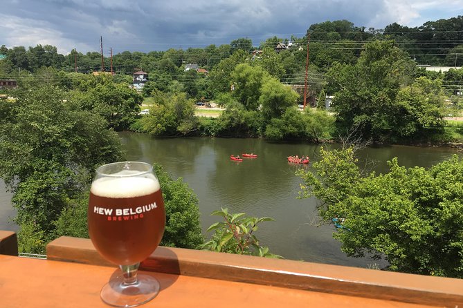 Floating Bar Crawl Tour - A French Broad River float with a brewery finish