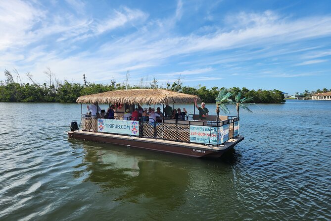 Ft Myers Beach 2 Hour Tiki Pub Fun in the Sun Dolphin Cruise - Booking, weather, and cancellation details