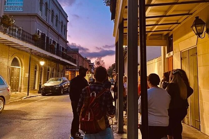 Ghost Tour and Haunted Pub Crawl Party with Free Shot - The Andrew Jackson Hotel and the French Quarter streets
