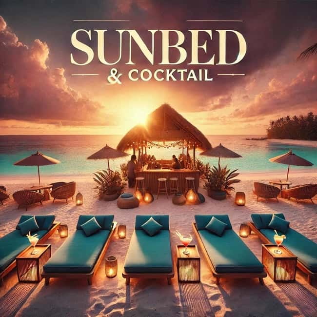 Gili Trawangan: The Beach Bar - Sunbed with Cocktail & Chill - A relaxed beach stop on Gili Trawangan’s sunset side